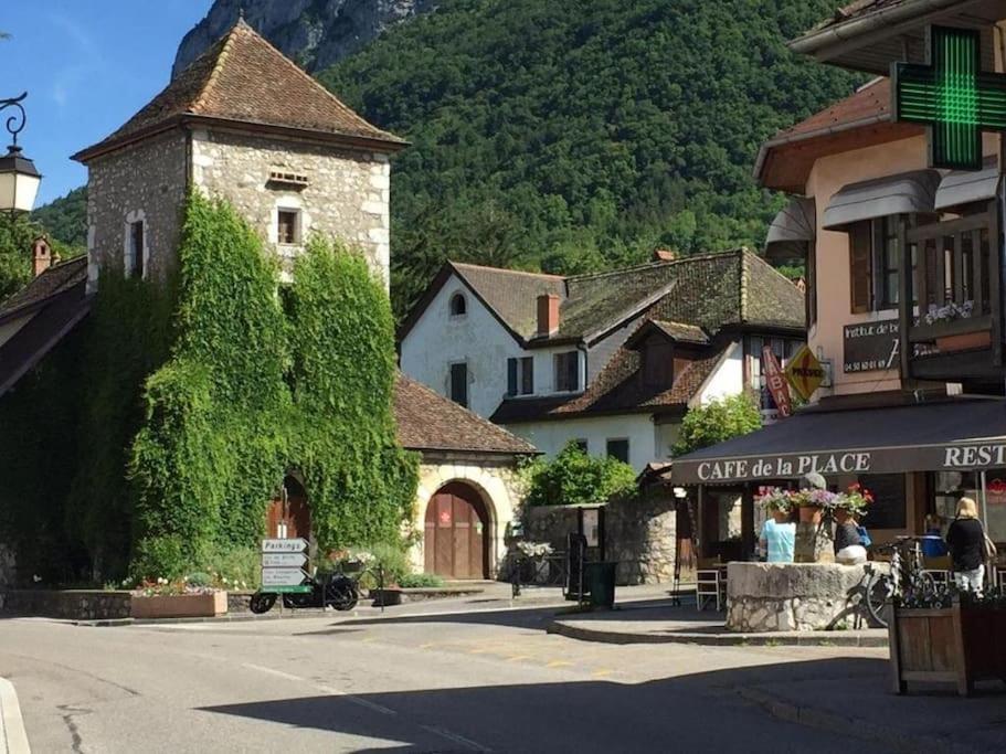 Bel Appartement Au Calme A 5 Minutes Du Village Menthon-Saint-Bernard Eksteriør bilde